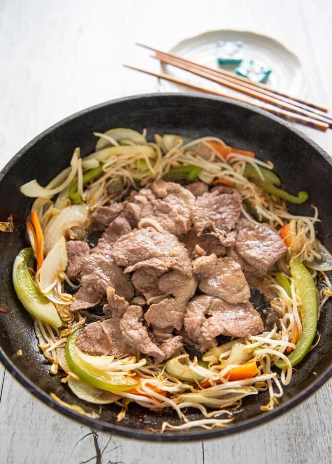 Jingiskan (Japanese Grilled Lamb)